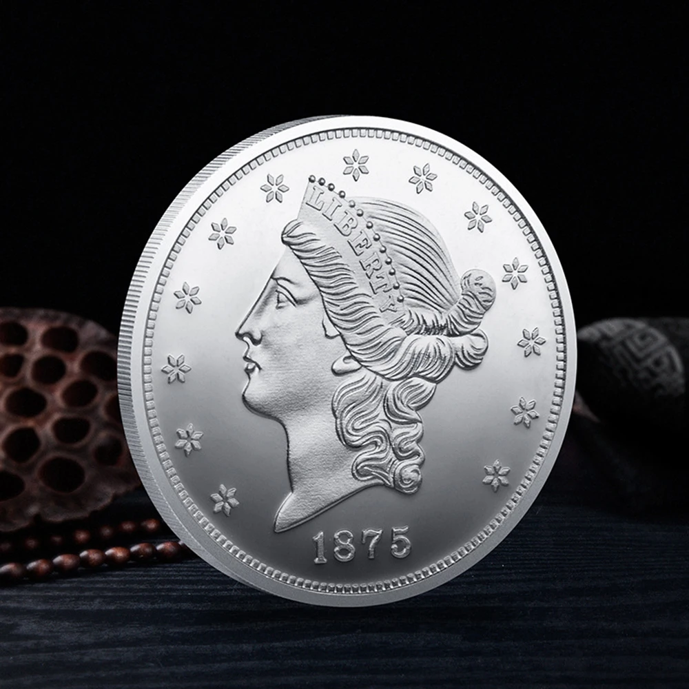 NE Statuia Libertății Suveniruri și Cadouri Placat cu Aur de Monede Sigiliu al SUA Vultur Pleșuv Provocare Monede Monede Comemorative . ' - ' . 4