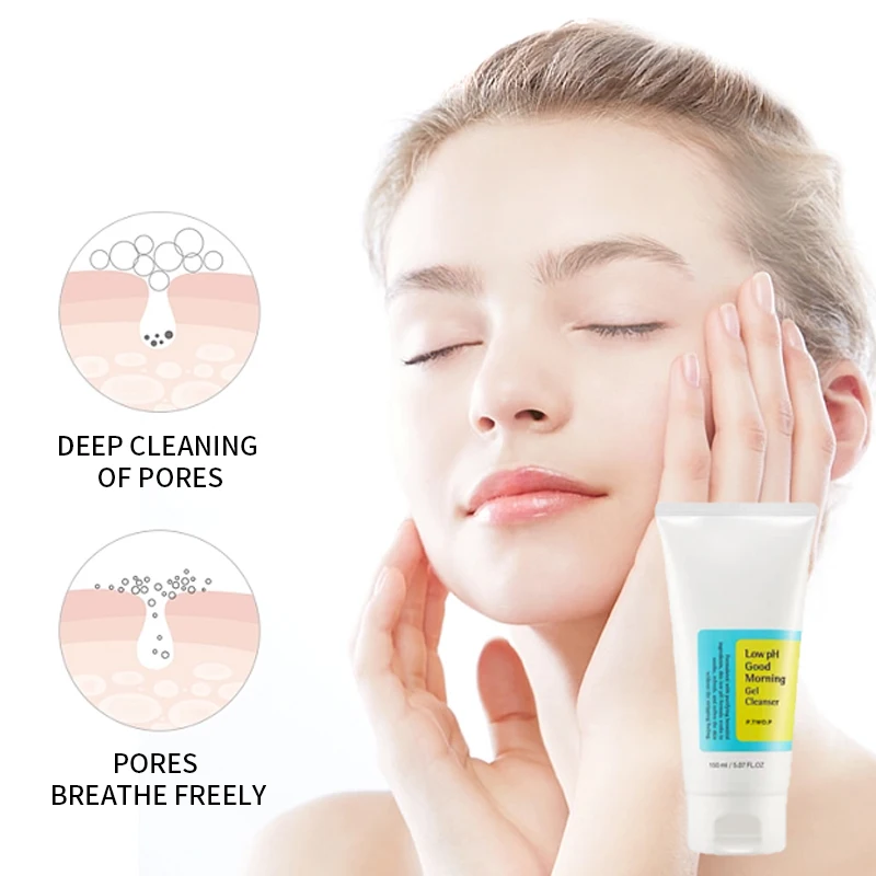 PTWOP PH Scăzut 150ml lotiune de Curatare Faciala Blând de Hidratare Ulei de Control Față de Spălare Albire Faciale Spuma Exfoliere Profundă a Elimina . ' - ' . 4