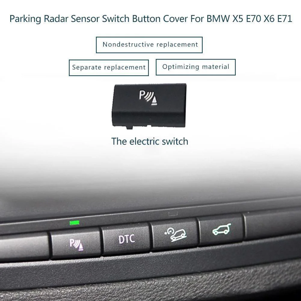 Parcare Senzor Radar Buton Comutator Capac pentru BMW X5 E70 2006-13 X6 E71 2008-14 . ' - ' . 4