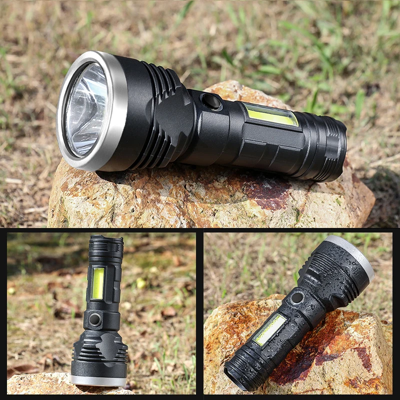 Super-Puternic Lanterna LED-uri XHP50 Tactice Lanterna USB Reîncărcabilă Baterie Built-in Lampă Ultra Bright Lanterna Camping . ' - ' . 4