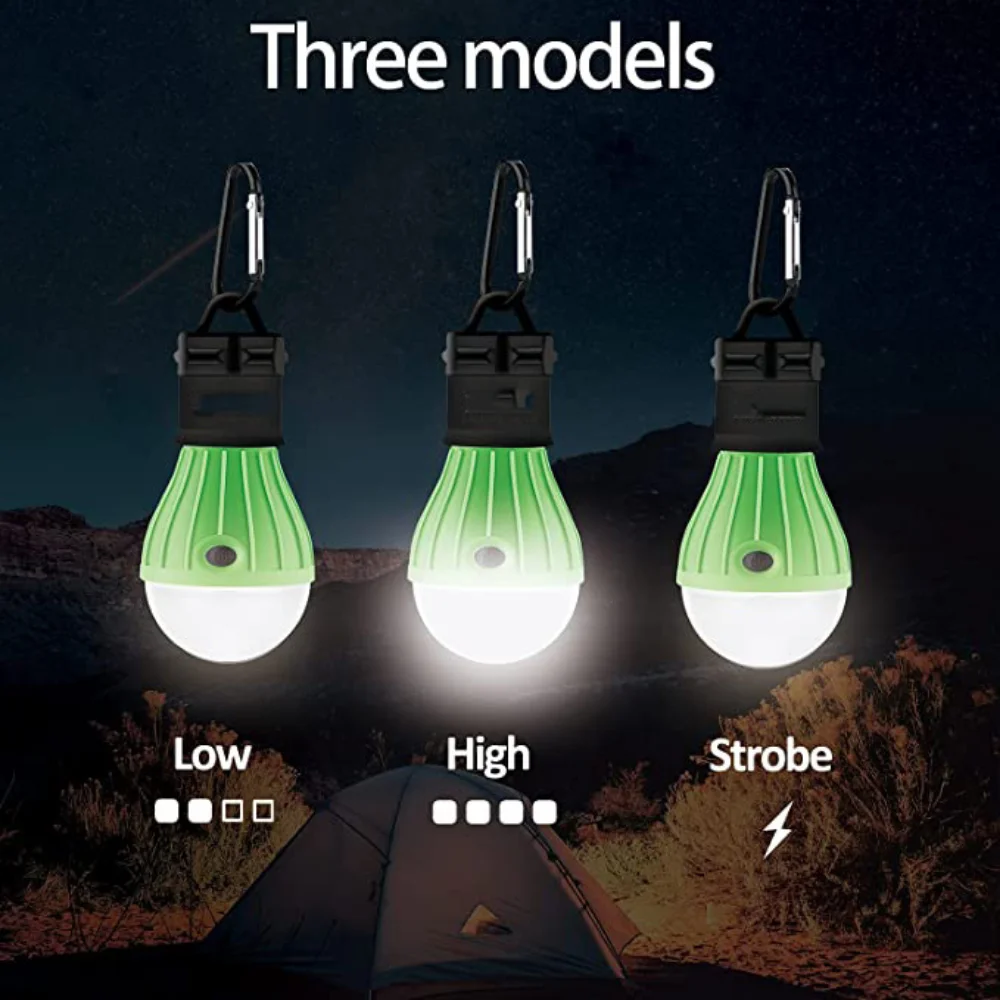 În aer liber, Cârlig Lampa de Cort Lampa de Noapte cu LED Camping Light Mini Noapte de Lumină Lampă cu LED-uri Becuri Emergemcy Lumina Portabil Camping Lantern . ' - ' . 4