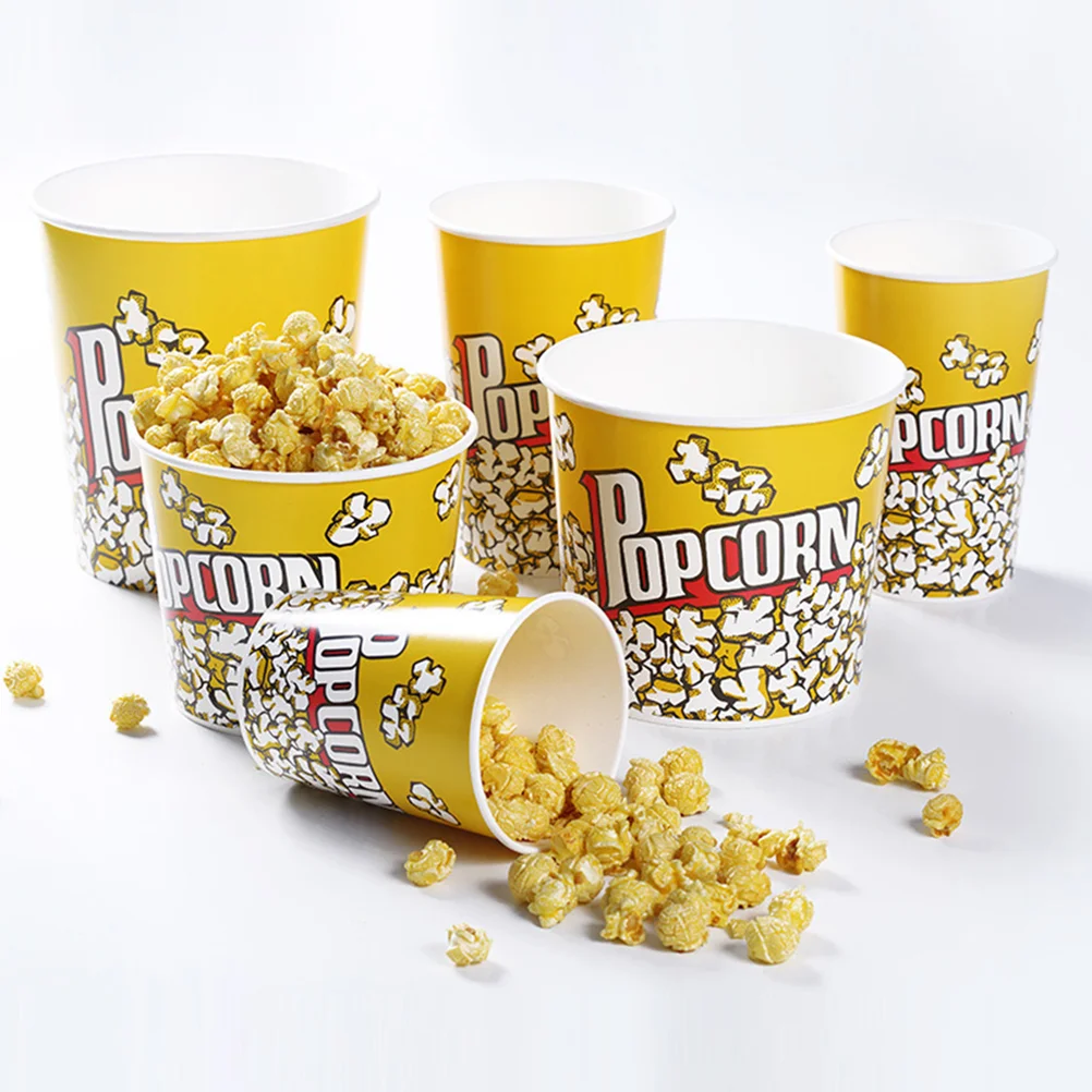 10 Buc Popcorn Movie-noapte Castron Suport Tort Reutilizabile Copii Pp Cupa Copilului Gustare Partid . ' - ' . 5