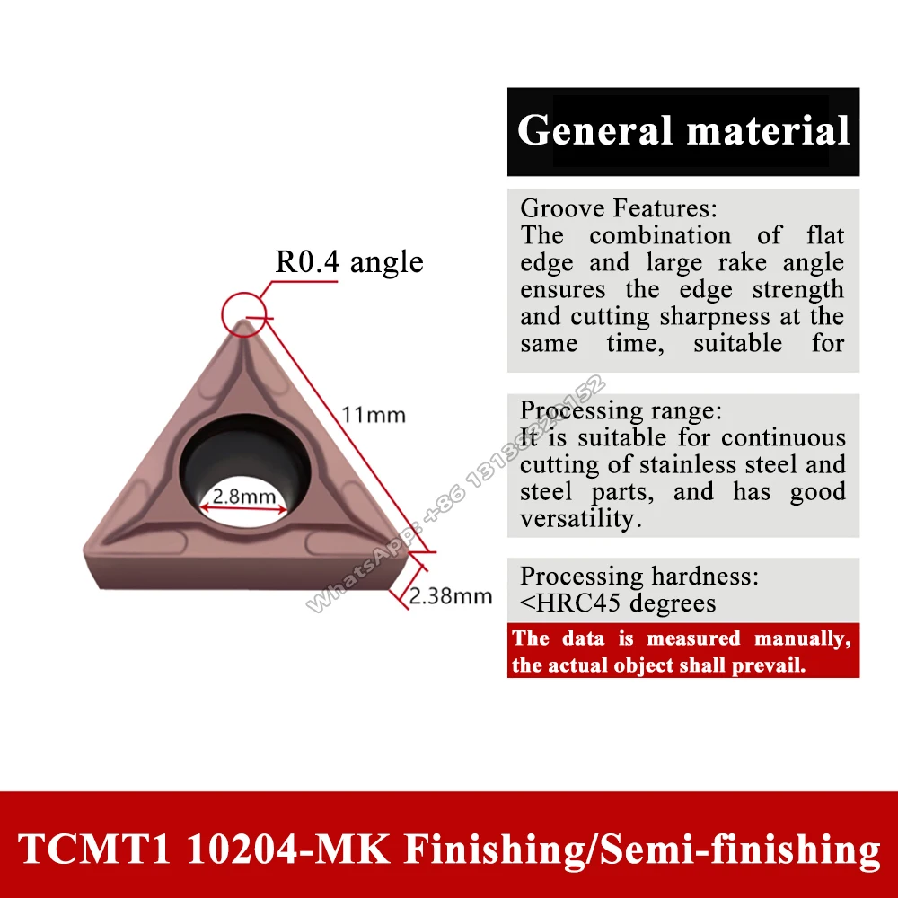 10 buc TCMT 090204 PM4225 insertii carbură pot fi indexate interne unelte de strunjit CNC lama Ceramica Interior plictisitor introduce . ' - ' . 5