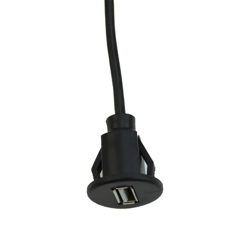 1M Mașină de Bord Monta Un Mascul La O Femelă USB 2.0 Extensie Soclu Panou Cablu Dec14 . ' - ' . 5