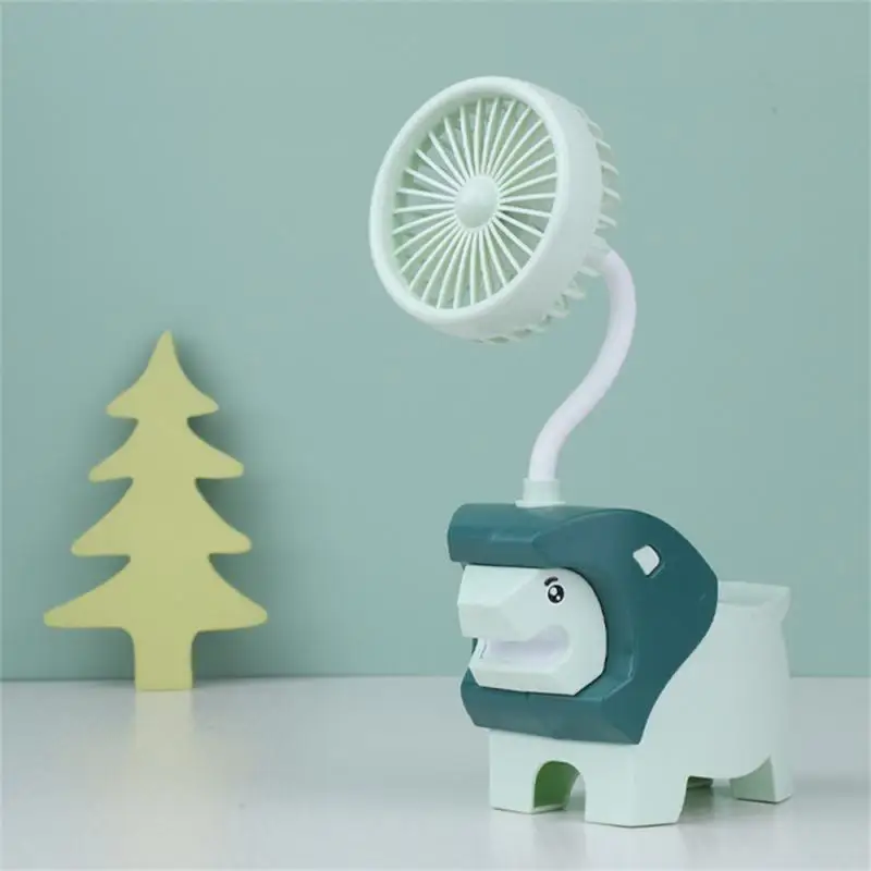 1~10BUC Silent Fan Usb Reglabil Electric de Încărcare Fan Desene animate Mic Ventilator de Răcire Dispozitiv Cu Suport pentru Pix . ' - ' . 5