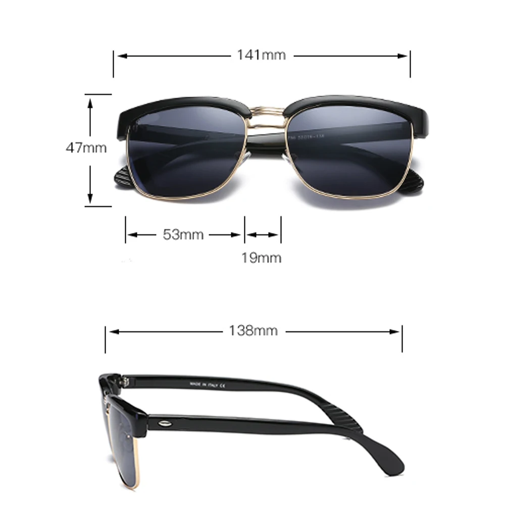 2023 Bărbați ochelari de Soare pentru Femei Design Jumătate Cadru Driver Soare Ochelari fără rame, ochelari de Soare Clasic Oculos De Sol UV400 Ochelarii de Condus . ' - ' . 5
