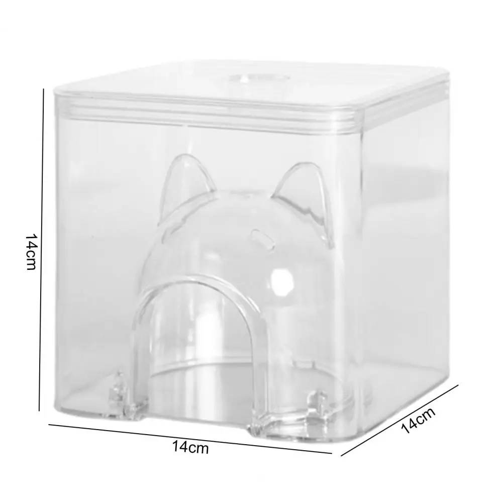 Animale de companie de Răcire Casa Cuburi de Gheață cu Apă Umplut Hamster Nest Transparent PS Material de Desene animate Drăguț de Design pentru Vara . ' - ' . 5