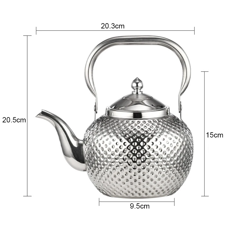Ceai Drinkware Aragaz Cu Ciocanul Ceainic Din Oțel Sferice De Inducție Argint Ibric De Aur Inoxidabil Ceainice Ceainic Aragaz . ' - ' . 5