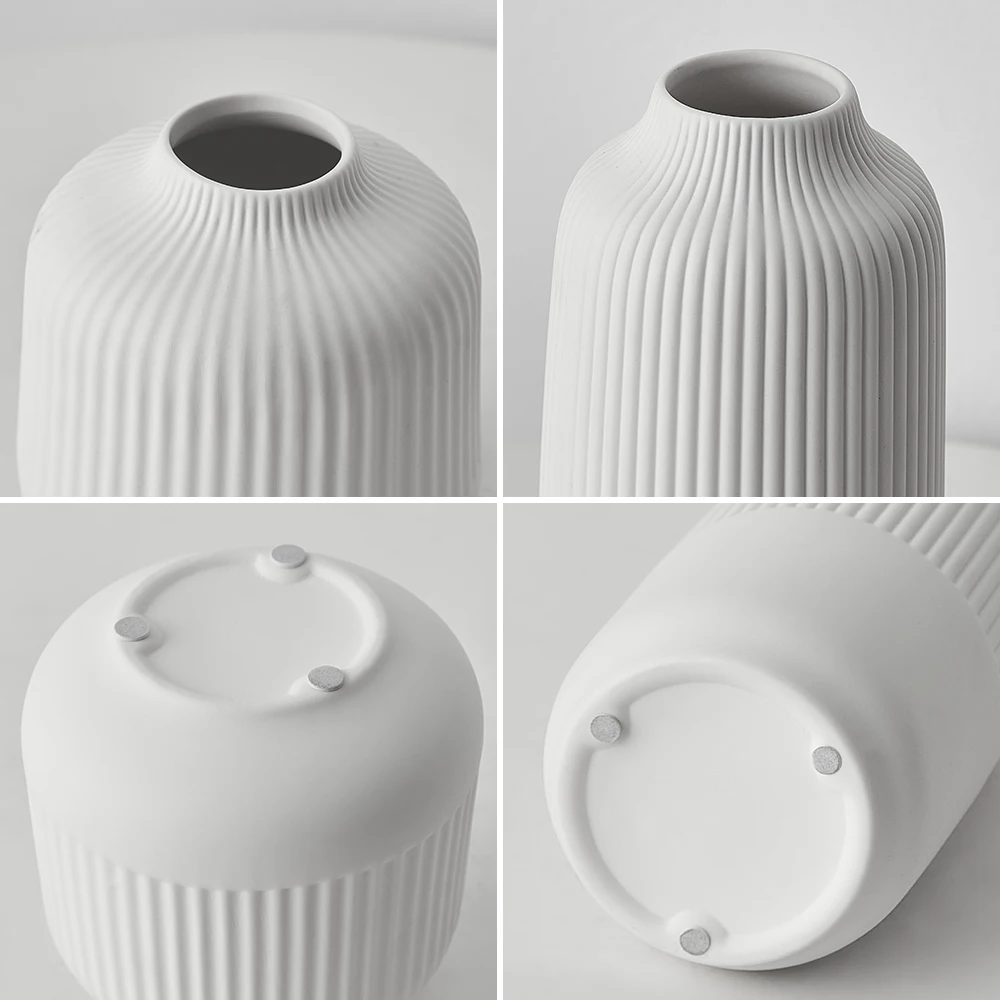 Design Modern Decor Simplu Vaza Ceramica Birou, Cameră Decor Birou Nordic Living Desktop Flori Uscate Vaza masă de Nuntă vaza . ' - ' . 5