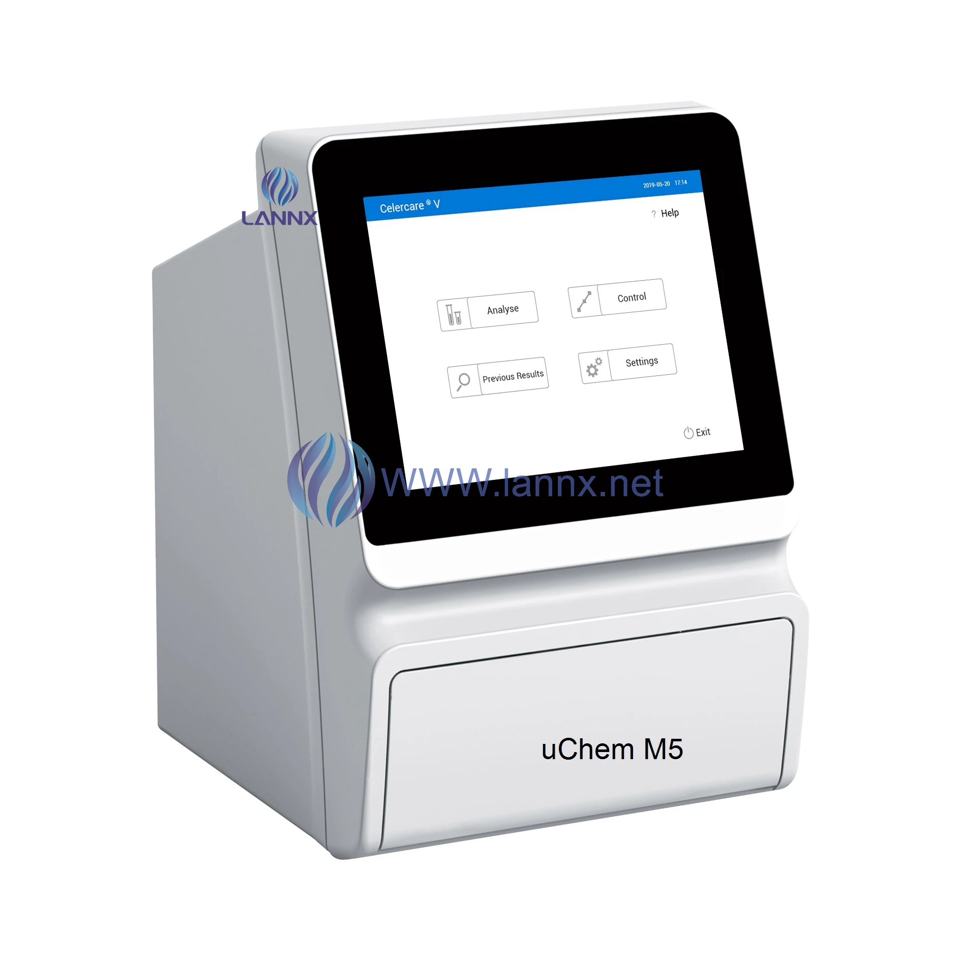 LANNX uChem M5 Calitate Perfectă analizatorul Biochimic Automat Clinice Instrumente Analitice Full Auto Analizor de Chimie . ' - ' . 5