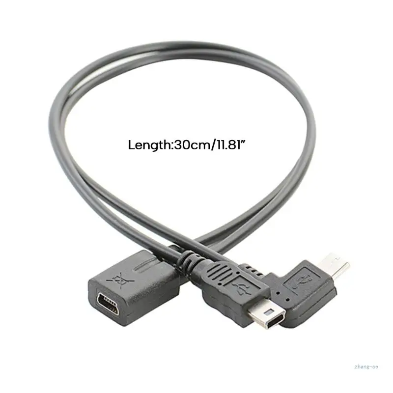 M5TD Flexibil Mini 5Pin Y Splitter Cablu Mini USB Splitter Extender Cablu de Încărcare . ' - ' . 5