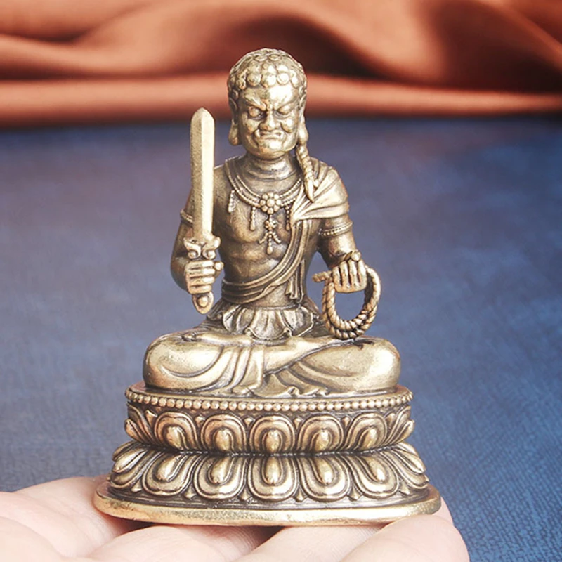 Miniatura Figuri Budiste Bronz Retro Imobil Buddha Forme De Artizanat Tantric Acasă Colectare Altare Desktop Decorative . ' - ' . 5