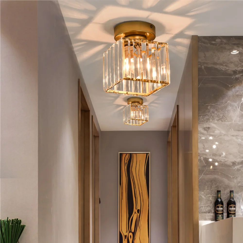 Moderne LED Lumini Plafon Pentru Intrarea Hol Balcon Lămpi Montate la Suprafață Tavan Lampa Iluminat Lustru Lampadari Dero . ' - ' . 5