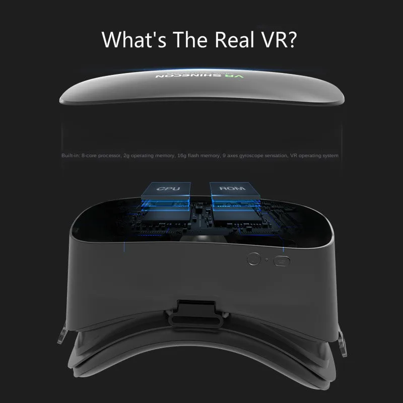 NOUL Virtual de Ochelari 2G+16G VR all in one AR Pahare Cu ecran HD 2K 3D 2560x1440 Joc bluetooth Wifi OTG . ' - ' . 5