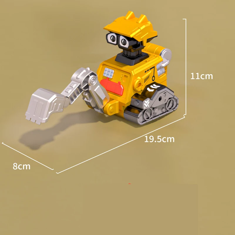 O Jucarie pentru copii de Inginerie Vehicul Excavator Buldozer Camion Benă Camion de Model Presare Robot de Vehicule de Transport, Cadouri pentru Copii . ' - ' . 5