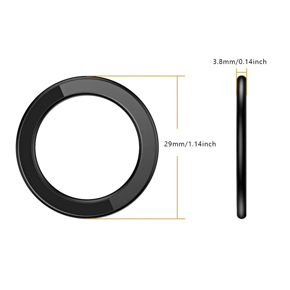 Perete Magnetic Rotund Suport Ultra-subțire Circulară Autocolant Suport de Telefon Aliaj de Zinc Oglinda Auto de Interior Bucătărie pentru iPhone 14 13 12 . ' - ' . 5