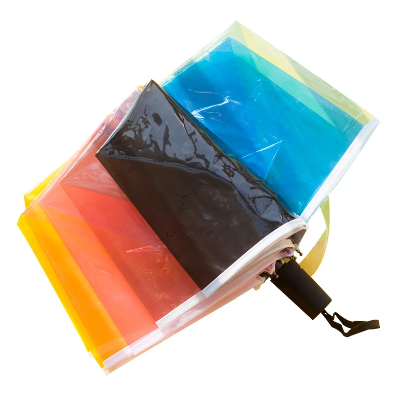 Pliere automată Umbrelă Transparentă Windproof Femei Bărbați 8K Impermeabil Umbrele Paraguas . ' - ' . 5
