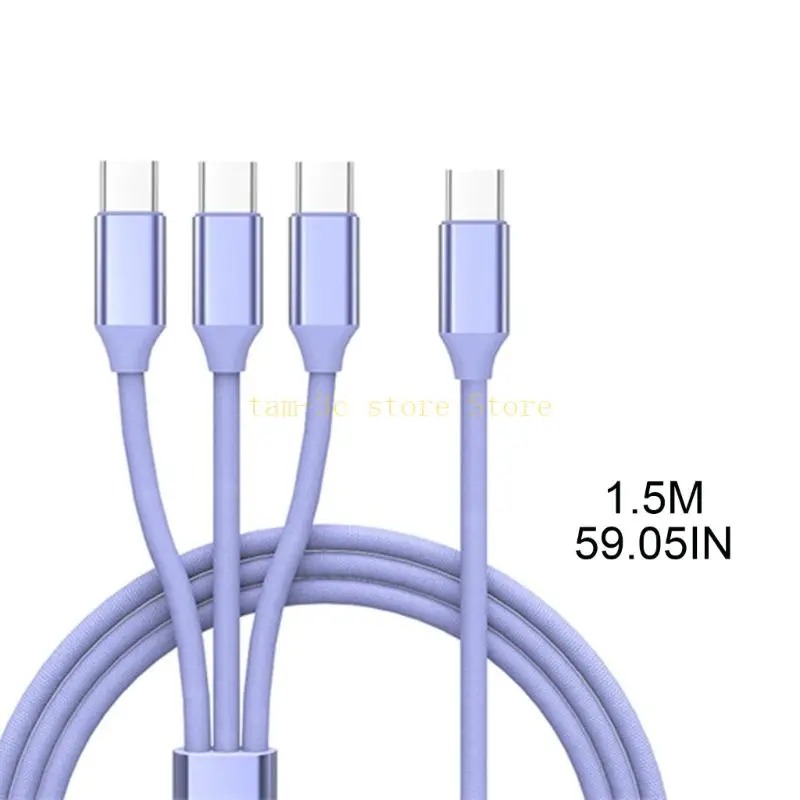 Tip-C Cablu de Încărcare mascul la Mascul 3-în-1 Cablu de Sârmă pentru On-the-Go de Încărcare D0UA . ' - ' . 5