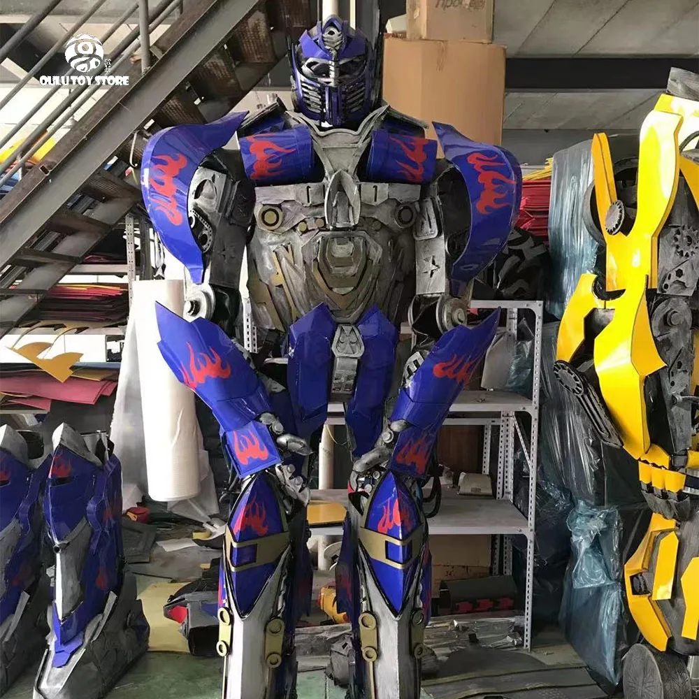 Transformers Optimus Prime Mecha raport de 1:1 ușor de Purtat Costum de Băiat Jucarie Optimus Prime Jucărie pentru Copii cadou de Ziua cosplay Mobile M . ' - ' . 5