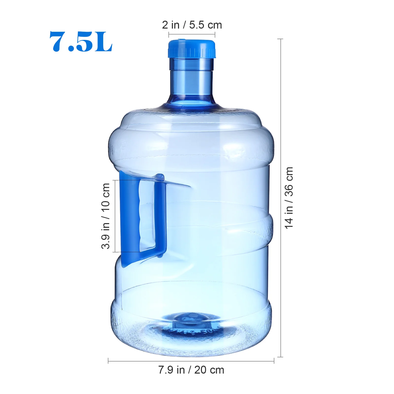 Ulcior de apă 75L Sticla de Apa Minerala Portabil Găleată de Apă pentru Masina de Drumeții în aer liber Camping . ' - ' . 5