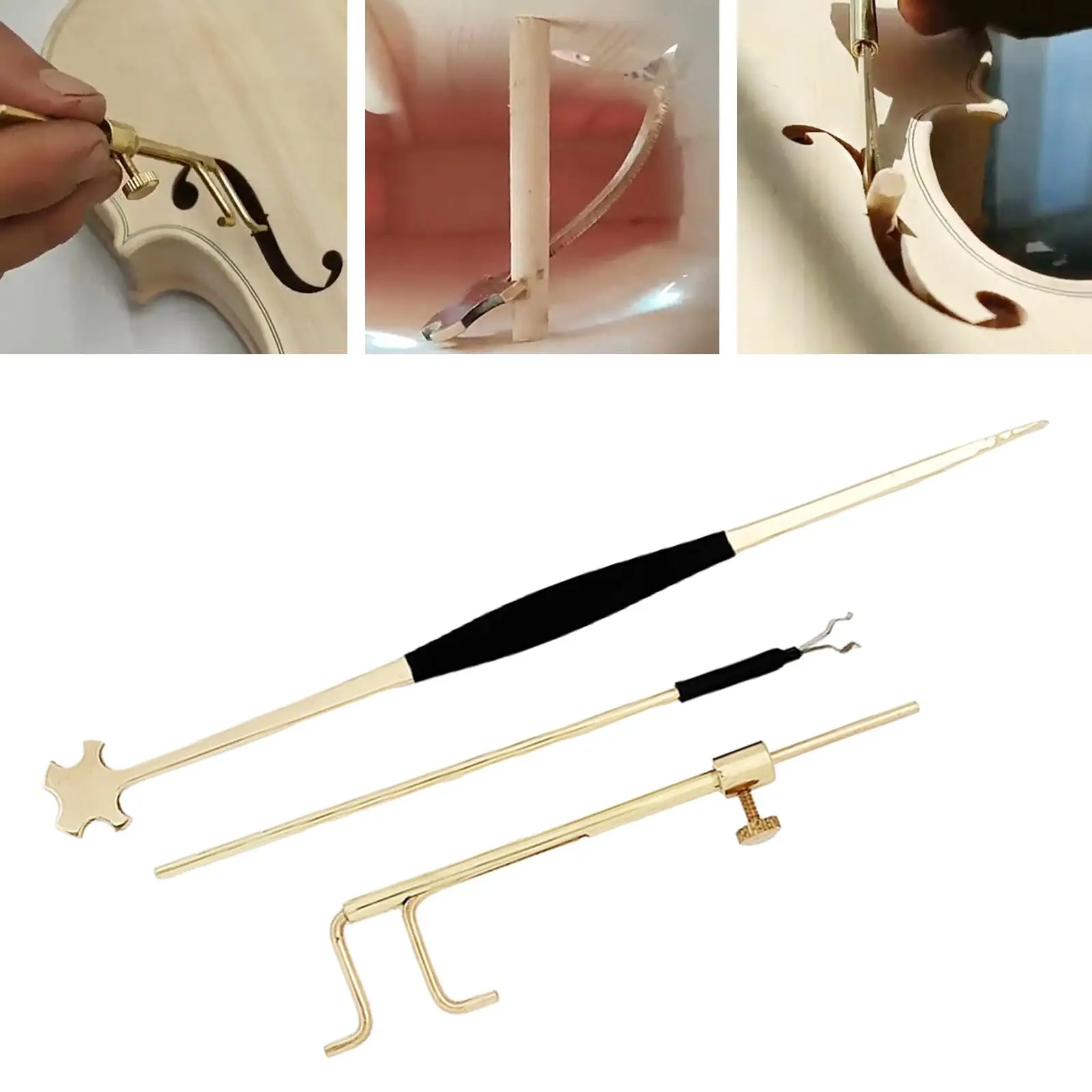 Vioara Lutier Instrumente Profesionale de Lutier Instrument de Reparații Stabilite pentru Concerte DIY Pianiști Ceremonii Talent Prezinta Instalarea Instrumente . ' - ' . 5