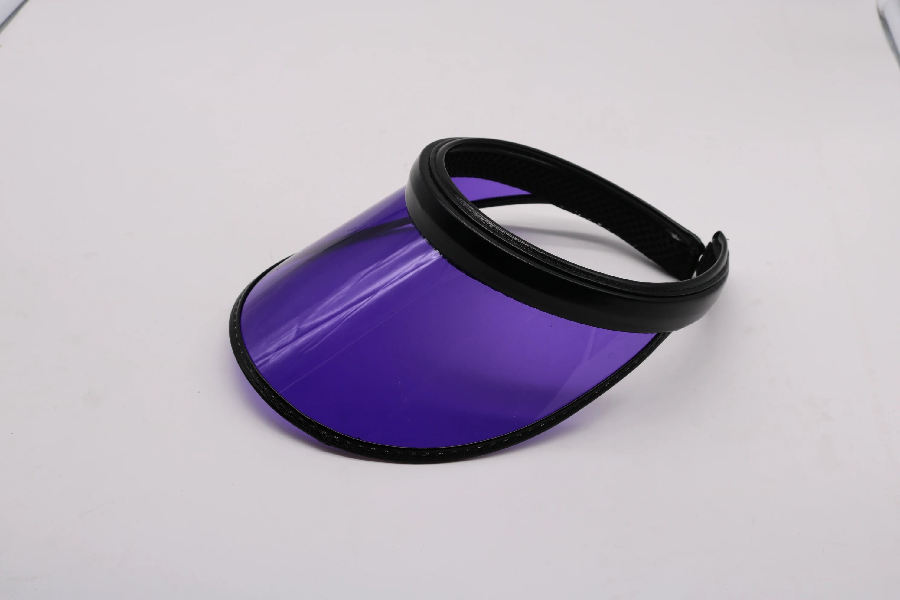 În Aer Liber Pentru Adulți Uinsex Nuanta De Culoare Violet Capace De Plastic Palarie De Soare . ' - ' . 5