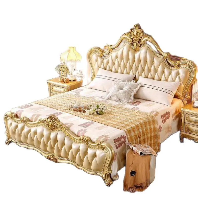 În stil European, canapea combinație stil American vila living mobilier complet din lemn masiv, pat . ' - ' . 5