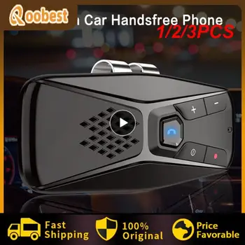 1/2/3PCS JaJaBor Bluetooth Car Kit Handsfree Speaker Wireless cu Microfon Bluetooth 5.0 oprire Automată și Auto
