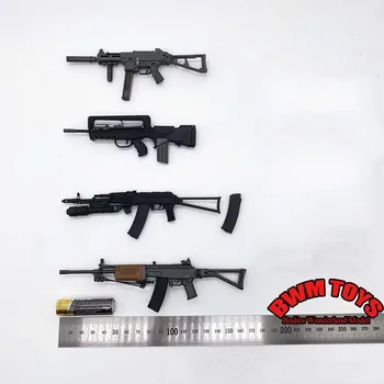 1/6 Scară de Asamblare Arma Model UMP AK74 Famas Israelian Galil Pușcă de Asalt Arma de Plastic Jucării pentru 12