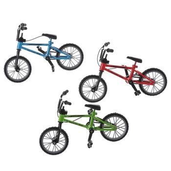 1 BUC Deget Bicicleta Bmx Jucării pentru Băieți Mini Bicicleta Cu Frana Coarda Aliaj bmx Funcționale Munte Biciclete Model de Jucarii pentru Copii Cadouri