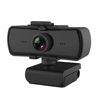 1 BUC camera web Cu Microfon 360 de Ajustare USB din Plastic Full HD, 2K Pentru Calculator Digital Webcam PC Autofocus Web