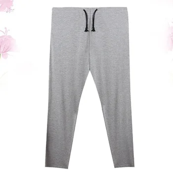 1 buc Pantaloni de Pijama pentru Omul Liber Pantaloni Casual pentru Acasă Dormit Pantaloni Marimea XL (Gri)
