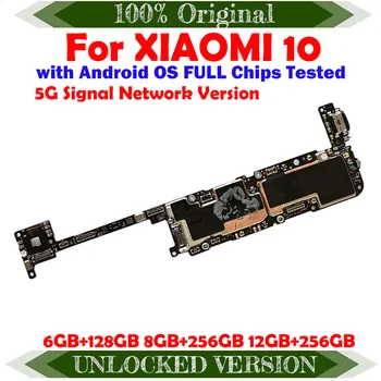 100% Originale Versiune Globală Placa de baza Pentru Xiaomi Mi 10 Bun, Testat de Lucru Complet Deblocat Placa de baza Circuit Logic Placa Pentru MI10
