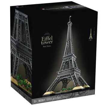 10001 PC-uri Mari Turnul Eiffel Blocuri Caramizi Copii Ziua de nastere Cadouri de Crăciun de Jucărie Compatibil 10307 10181 17002 ÎN STOC