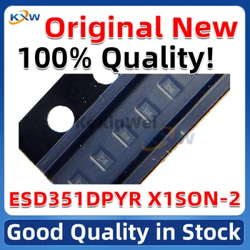 10BUC 100% Original Nou ESD351DPYR X1SON-2 Marcaj:DE USB2.0 6.5 V 16A 1.8 pF 3.3 V ±30kV ESD Diode