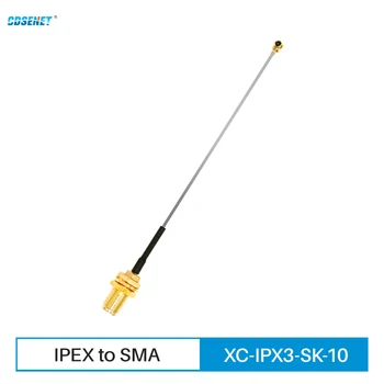 10BUC IPEX să SMA Cablu Adaptor IPEX-3-a Generație să SMA Filet Interior Gaura Cablu 10/15cm CDSENT XC-IPX3-SK-10/15 RG0.8 Firul