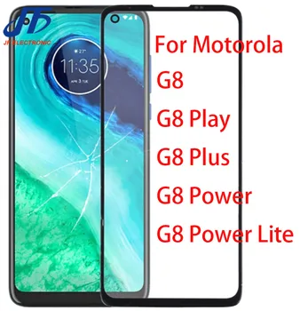 10buc Panou Tactil de Înlocuire Pentru Motorola Moto G8 Plus Joc de Putere Lite Ecran LCD Frontal Exterior Ecran Lentile de Sticlă Cu OCA