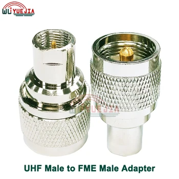1buc SL16 UHF de sex Masculin Mufă FME Plug de sex Masculin RF Adaptor PL259 UHF să FME 50ohm Direct RF Coaxial Conector de Alamă de Înaltă Calitate