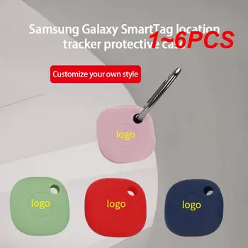 1~6PCS SmartTag Caz Portabil Protector Caz pentru Samsung Galaxy SmartTag / Etichetă Inteligentă Plus Silicon Moale Piele de Protecție Acoperă