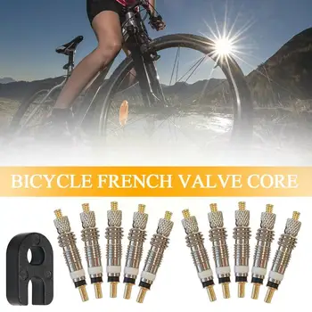 2/10 Buc Biciclete franceză Ventilului 1 buc Chei Bicicleta Remover Tubeless Core Ventilului de Bază ventilul Anvelopei Cu Bicicleta Înlocui S7Z5