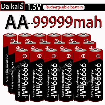 2-60PCS 2023 Noua Baterie AA 99999 MAh 1.5 V Baterii Reîncărcabile AA pentru Lanterne, Jucării, Soareci, Microfoane, Etc.+Transport Gratuit