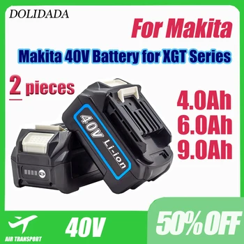 2 BUC Noi 4Ah 6Ah 9Ah pentru Makita 40V Baterie Reîncărcabilă pentru XGT Instrumente de Putere 40V BL4025 BL4040 BL4020 BL4050 BL4060 BL4050B