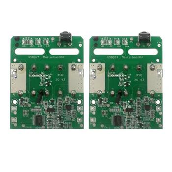 2 buc Baterie Li-Ion de Protecție de Încărcare Circuit PCB pentru Metabo 18V Litiu Rack