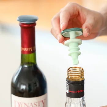 2 buc Proaspete-păstrarea Sigilate cu Silicon Sticla de Vin Dop Conic Dovada de Praf Cruce Aroma de Bere Vin Roșu Instrumente accesoriile de bar