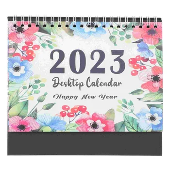 2023 Calendar Engleză Birou De Imprimare Accesoriu Portabil Mic Birou Aprovizionare Program 2024