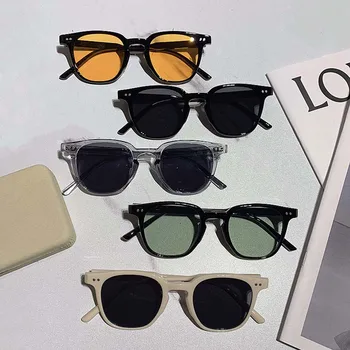 2023 Noi Supradimensionate Pătrat Colorat Retro Mare Cadru Ochelari de Soare UV400 ochelari de soare ochelari de Soare ochelari de Soare Vintage Outdooer de Conducere