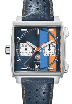 2023 Nou de lux de Brand High-End pentru Bărbați Cuarț Ceas Cronograf Negru albastru din piele Bay Plaza ceas