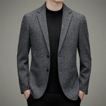 2023 Primăvara anului Nou Costum pentru Bărbați Stil coreean Costum de Afaceri de Top Casual Singur Vest Strat cu Lână Benxi Strat de Îmbrăcăminte pentru Bărbați