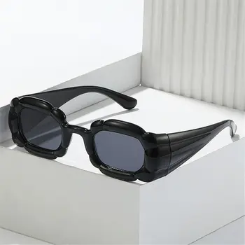 2023 Retro Y2K Bomboane de Culoare Pătrat ochelari de Soare pentru Femei Brand de Moda Designer Uri Populare Bărbați Trend Punk Ochelari de Soare UV400 Nuante