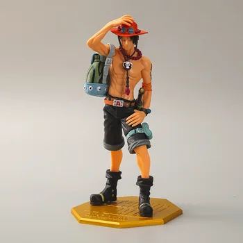 22cm Ace One Piece Anime Figura Model de Păpuși de Desene animate Cifrele de Acțiune PVC Statuie de Colectare de Jucarii Figurine Decor Cadouri